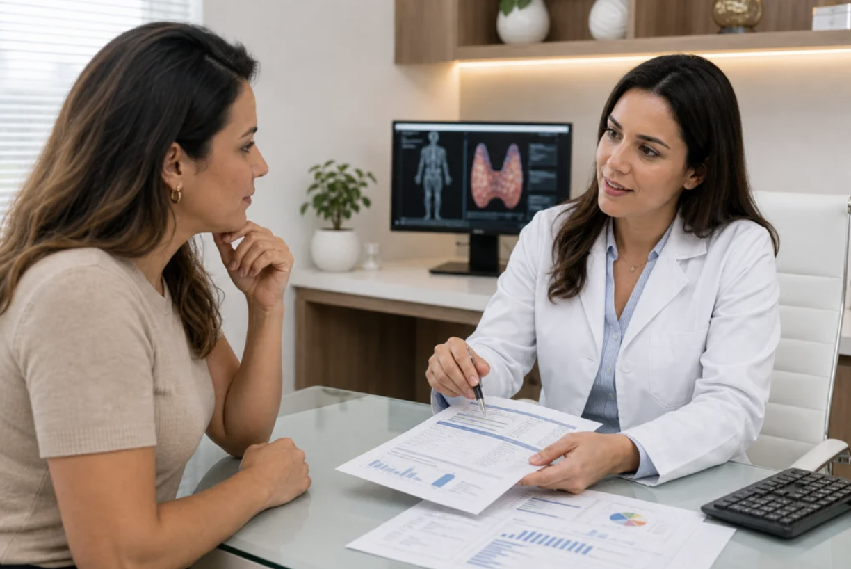 Consulta com endocrinologista na UltraCare
